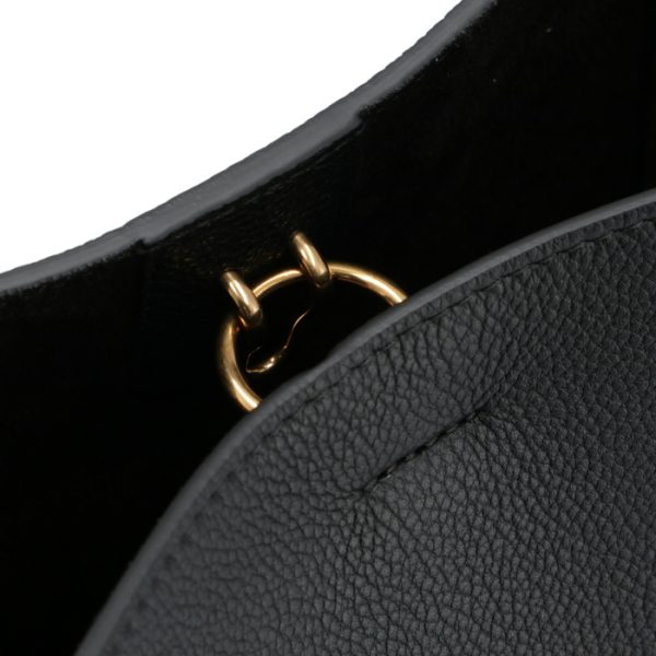 189303ah438no 6 Celine Sangle Bucket Small Shoulder Bag Black