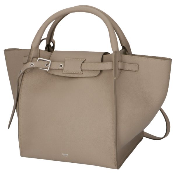 189313a4u18lt 1 Celine Big Bag Small Grained Leather Tote Light Taupe