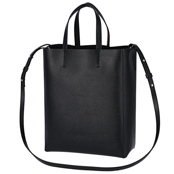 189813xba38no 2 Celine Vertical Hippo Small Cabas Tote Bag Black