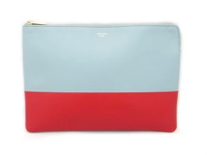 Exif JPEG PICTURE Givenchy Clutch Bag Pouch Black Multicolor Calf Smart Stylish Thin Street