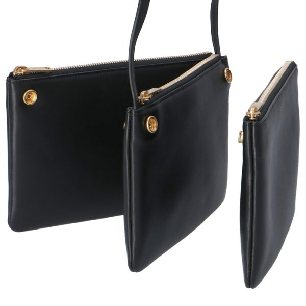 192033cad38no 6 Celine Trio Small Shoulder Bag Black