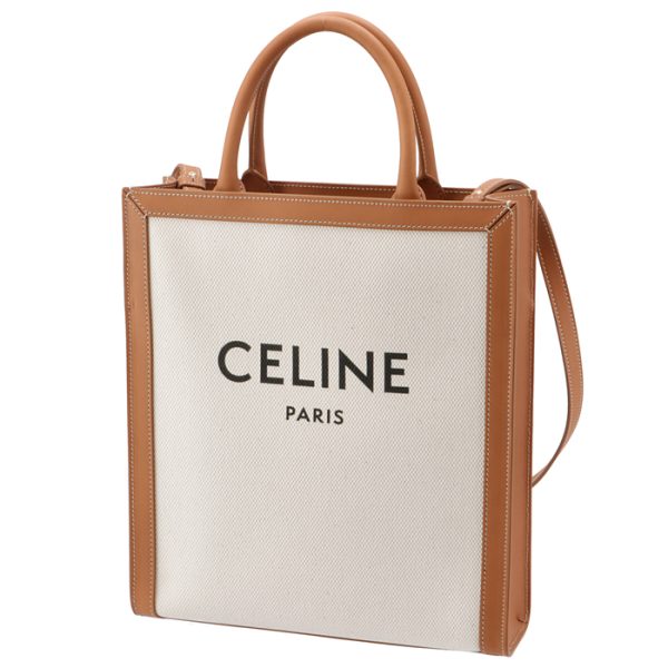 192082bnz02nt 1 Celine Small Vertical Cover Cabas Tote Bag Beige