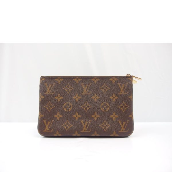 19261 2 Louis Vuitton Pochette Double Zip Monogram Giant Reverse