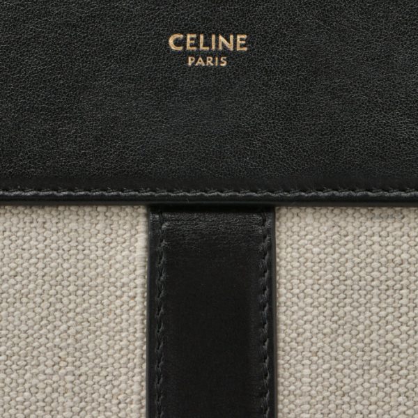 192662cs702nc 4 Celine Medium Cover de France Handbag Black