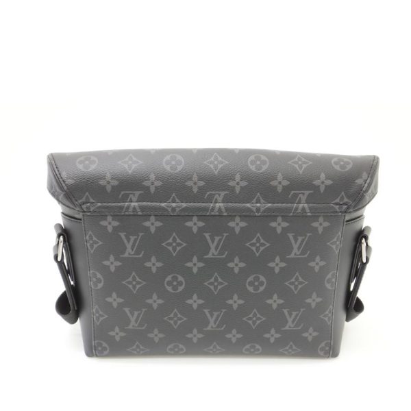 19330 2 Louis Vuitton Eclipse PM Monogram Messenger Black