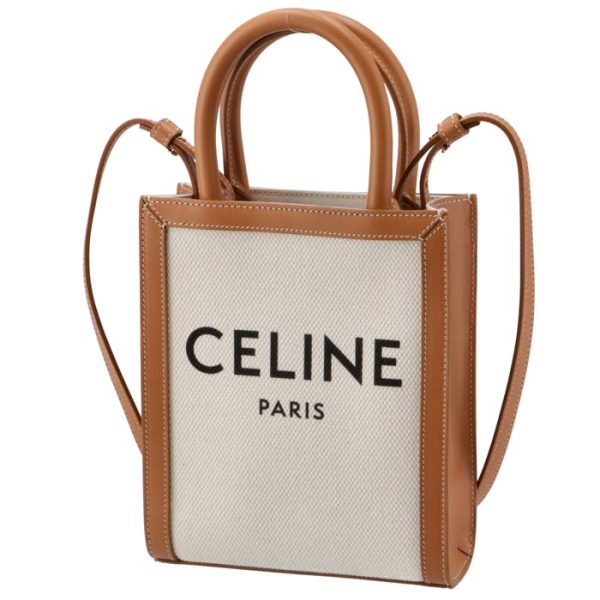 193302bnz02nt 1 Celine Shoulder Mini Vertical Hippo Bag Beige