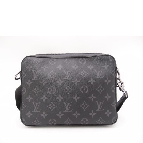 19653 2 Louis Vuitton Trio Monogram Eclipse Messenger Bag Grey