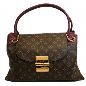 19688 1 Louis Vuitton Pallas Monogram Canvas Handbag Brown