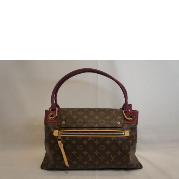 19688 2 Louis Vuitton Olympse Shoulder Bag Brown