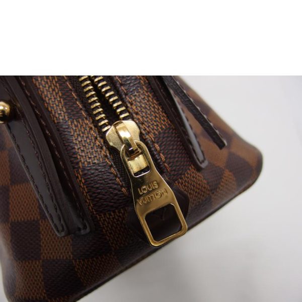 19798 10 Louis Vuitton Tote Bag Brown Cava Rivington Damier Ebene