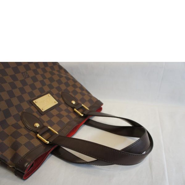 19798 4 Louis Vuitton Hampstead PM Damier Bag Brown