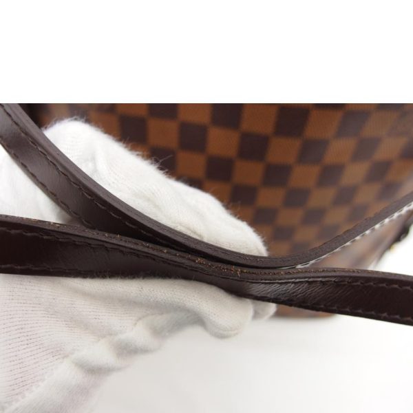 19798 8 Louis Vuitton Tote Bag Brown Cava Rivington Damier Ebene