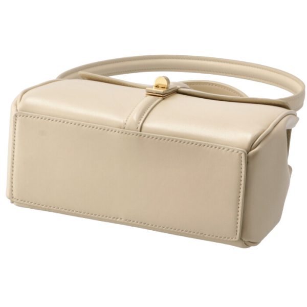 197983bey01iv 3 Celine 16 Saise Mini 2way Hand Shoulder Bag Ivory