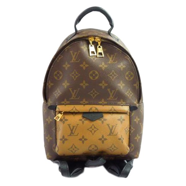 19851 1 Louis Vuitton Palm Springs Backpack PM Monogram Brown