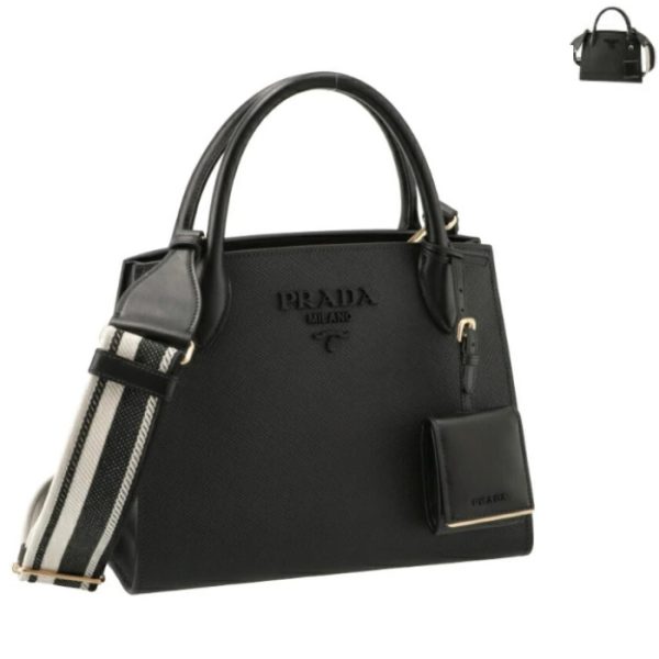 1ba1563oo2erx Prada Saffiano Monochrome Tote Bag Beige