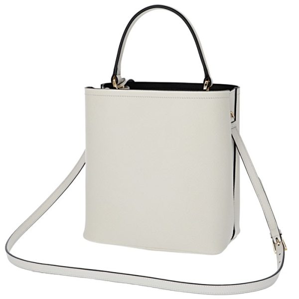 1ba212ooo2erxg3z 2 Prada Double Saffiano Handbag Shoulder White