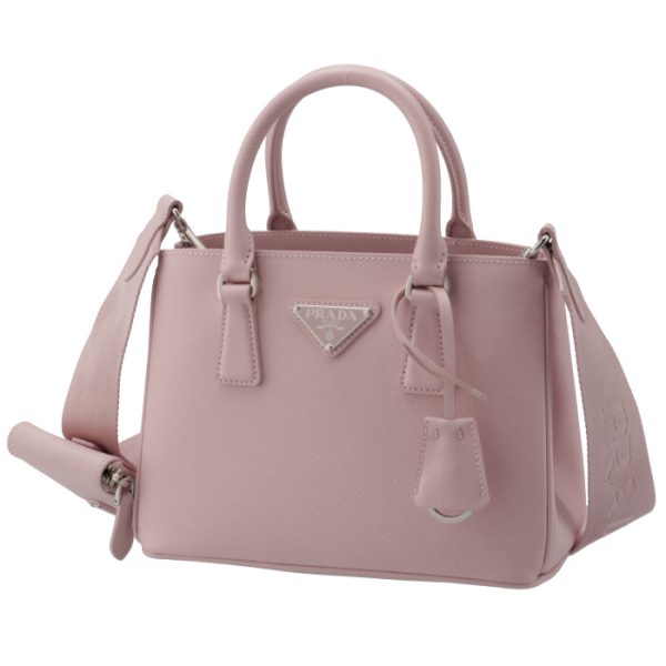 1ba296v21nzve18 1 Prada Galleria Saffiano Mini Tote Bag Pink