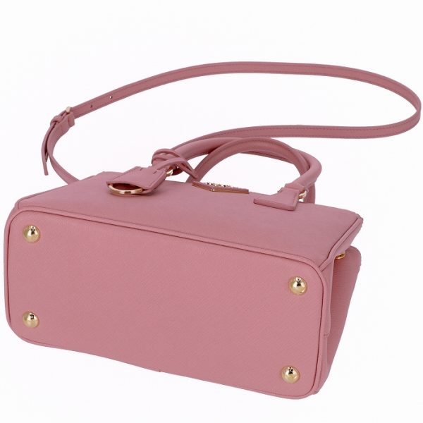 1ba896ooonzv442 3 Prada Diagramme Shoulder Bag Crossbody Pink