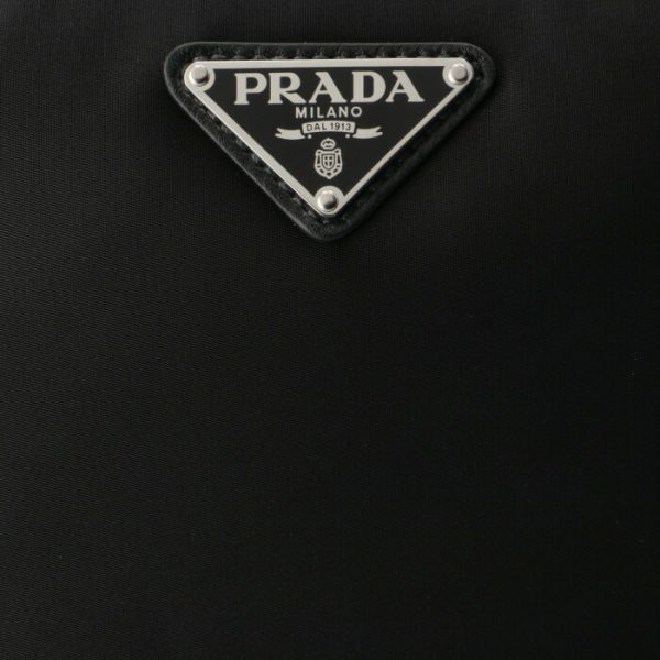 1bg364ootukw0002 4 Prada Logo Belt With Pocket Tote Shoulder Black