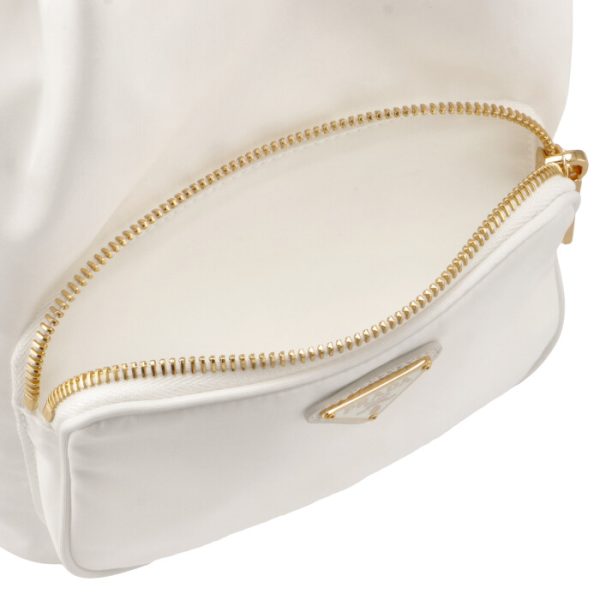 1bh038uoorv44009 6 Prada Duet Nylon Mini Shoulder Bag White