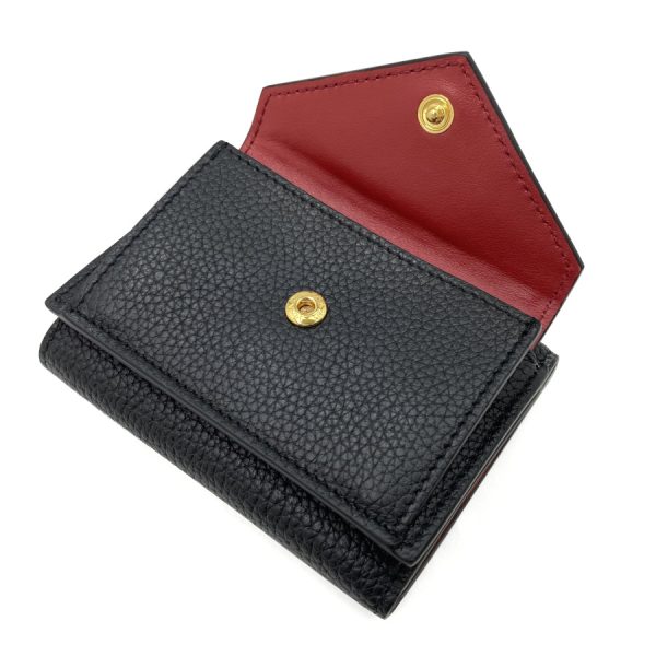 1mh021 2bg5 f0lj4 06 Prada Wallet Leather Red Black