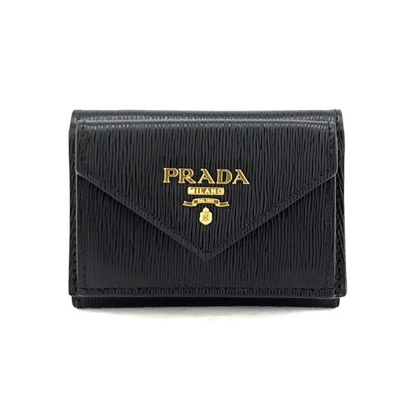 1mh021 2ezz f0002 01 Prada Wallet Leather Black