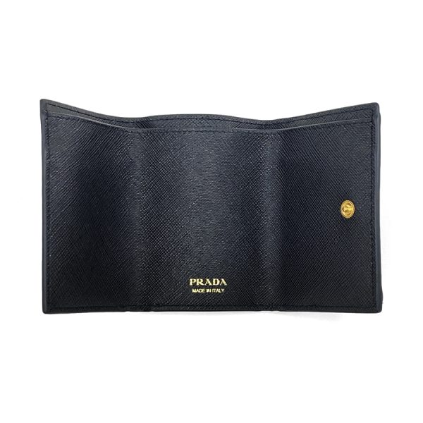 1mh021 qwa 002 04 Prada Wallet Leather Black