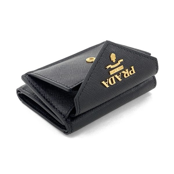 1mh021 qwa 002 06 Prada Wallet Leather Black