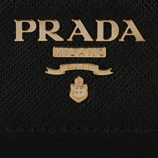 1pg004qwa002 3 Prada Saffiano Black Key Case