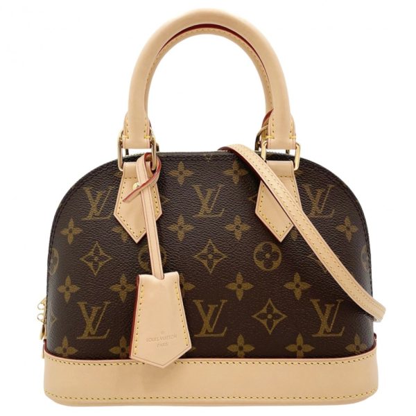 2000002246910503 6 Louis Vuitton 2WAY Alma BB Crossbody Shoulder Bag Brown