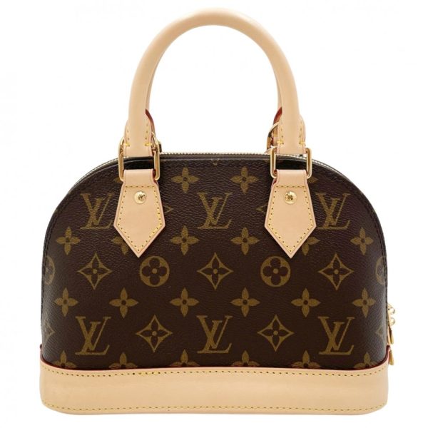 2000002246910503 7 Louis Vuitton 2WAY Alma BB Crossbody Shoulder Bag Brown