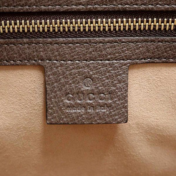 200003498019 9 Gucci Ophidia Canvas GG Supreme 2 Way Hand Bag Beige Brown