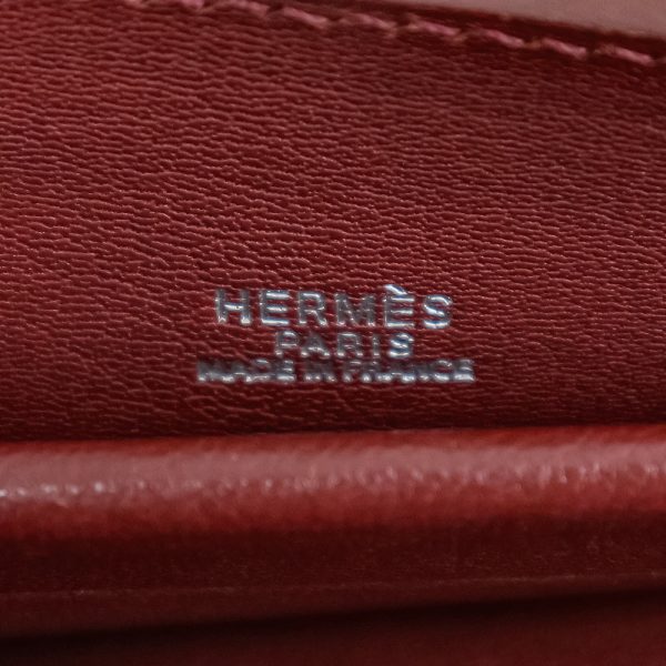 200005548019 9 Hermes Cabana Togo Leather Tote Bag Rouge Ash Red