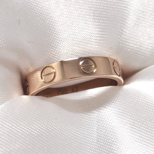 2000056258900072 1 Cartier Love Ring Pink Gold