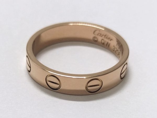 2000056258900072 4 Cartier Love Ring Pink Gold