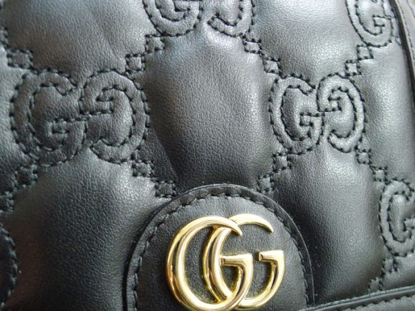 2000087257800486 7 Gucci Quilted Leather 2WAY Mini Shoulder Bag Black