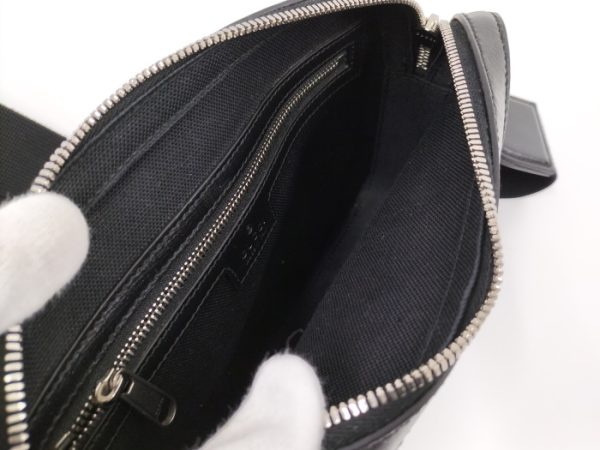 oplus 256 GUCCI Shoulder Bag with Interlocking G GG Supreme Black