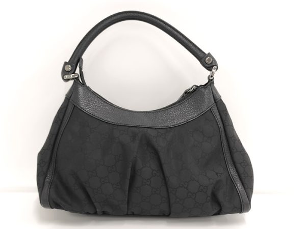 oppo 256 Gucci Abby Shoulder Bag Nylon Black