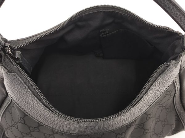 oppo 288 Gucci Abby Shoulder Bag Nylon Black