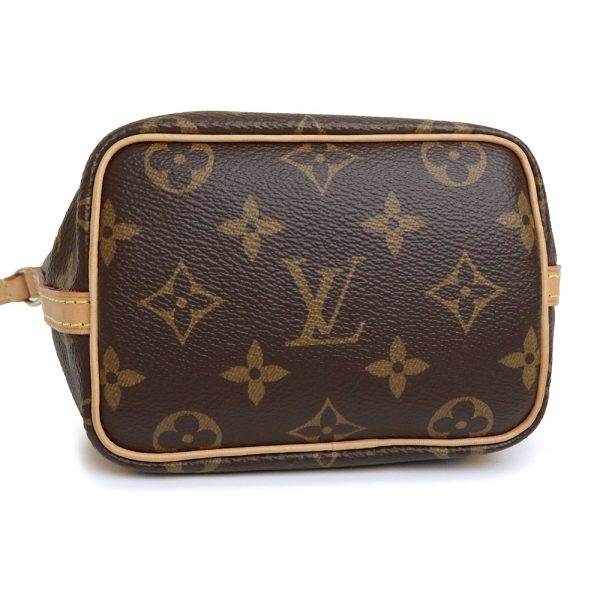 200009585019 6 Louis Vuitton Nano Noe Monogram Tanned Leather Shoulder Bag Brown