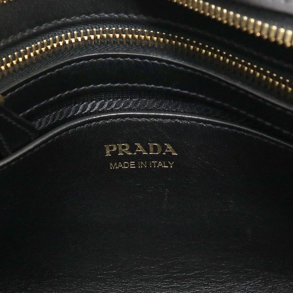 200013320019 9 Prada Saffiano Leather Shoulder Bag NERO Black