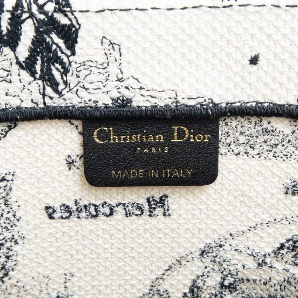 200013889019 8 Christian Dior Book Tote Large Handbag Cotton Canvas Latte