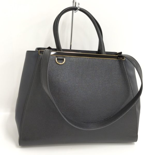 oplus 256 FENDI Toujours 2WAY Shoulder Bag PVC Black