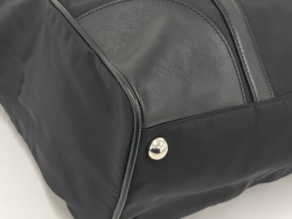 oppo 256 Prada Tote Bag Logo Nylon Black