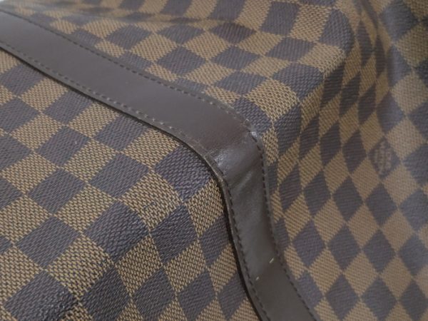 oplus 256 Louis Vuitton Keepall Bandouliere 55 Boston Bag Damier Ebene