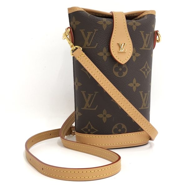 oppo 256 Louis Vuitton Shoulder Bag Fold Me Pouch Monogram Black