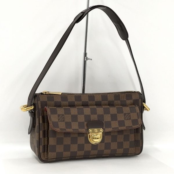 oplus 256 Louis Vuitton Ravello GM Shoulder Bag Damier Ebene Brown