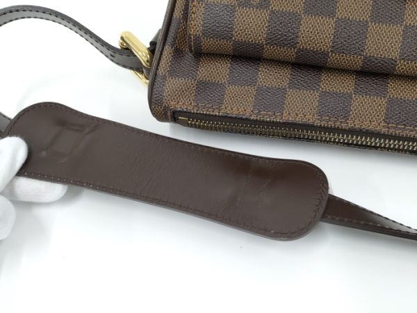 oplus 256 Louis Vuitton Ravello GM Shoulder Bag Damier Ebene Brown