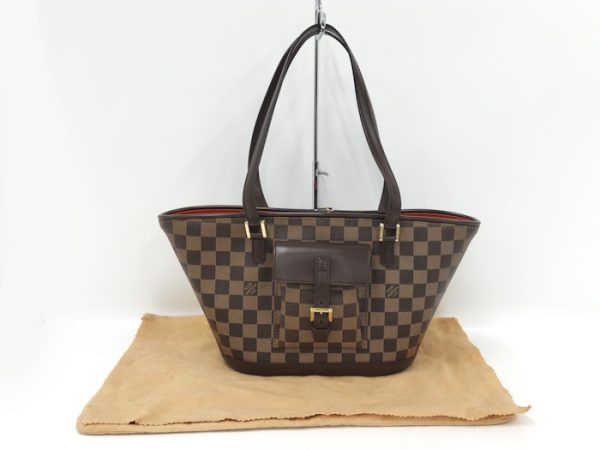 oplus 256 Louis Vuitton Manosque PM Tote Bag Shoulder Bag Damier Ebene