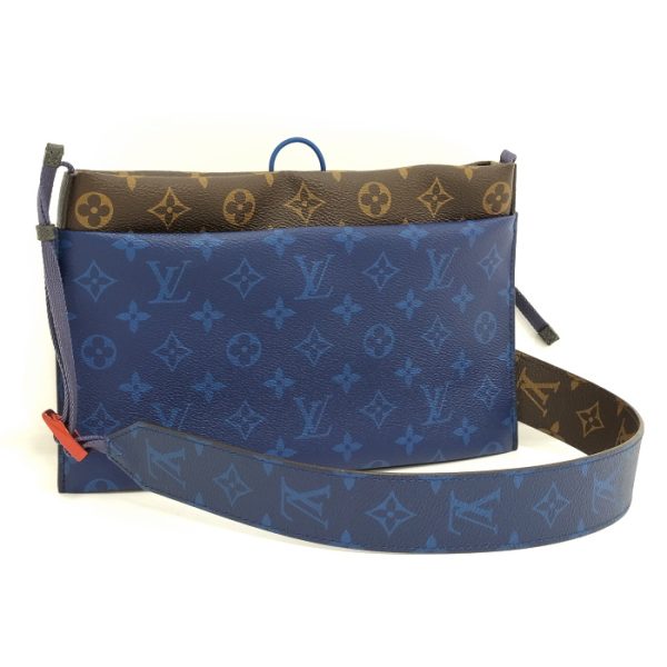 2000773252001114 1 Louis Vuitton Split Sacoche Shoulder Monogram Cobalt